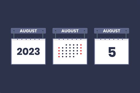 August 5, 2023 (Saturday) .